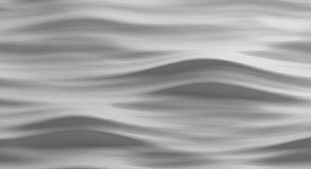 Monochrome waves creating a calming and peaceful visual experience overall