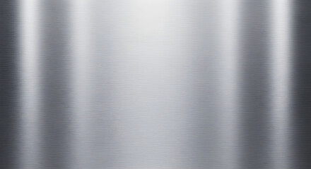 A close-up shot of a brushed metal surface with vertical reflections.