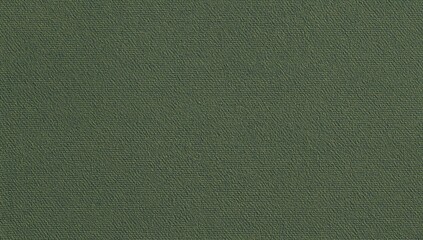 Close-up view of a green cotton twill textile design as a backdrop
