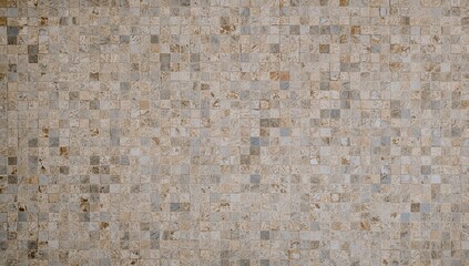 Fototapeta premium Natural stone mosaic tile backdrop