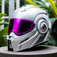 Fototapeta premium motorcycle helmet