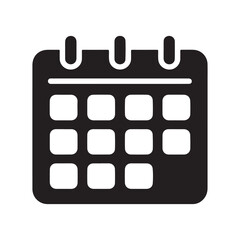 Daily Planner Organizer Notebook Solid Icon