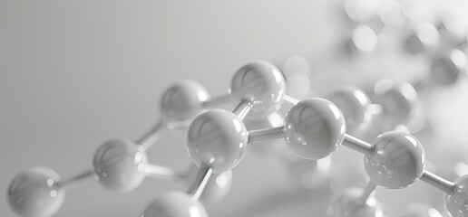 Molecular Structure. Science & chemistry background use. Molecule abstract
