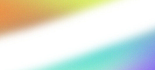 Abstract diagonal gradient blend of warm and cool colors over a dark space