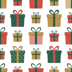 Classic Christmas Seamless Patterns