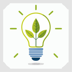 Eco-Friendly Innovation: A Visual Depiction of Green Energy and Sustainable Ideas