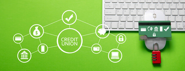 Concept of Credit Union. Business. Finance