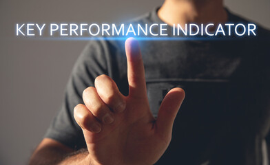 Kpi. Key Performance Indicator. Business concept