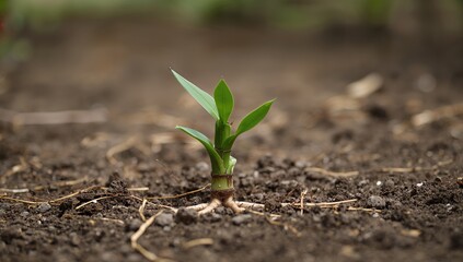 Fresh bamboo sprouts harvested from organic farms