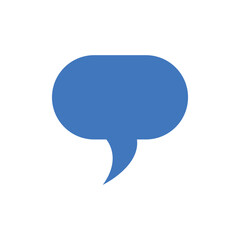 Need a speech bubble for your project? This clean, modern blue dialogue box is perfect for branding, websites, and social media marketing!