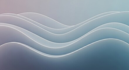 Gentle waves of light blue and white create a calming abstract background