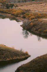 The amazing scenery of autumn on the vast grasslands of Inner Mongolia, China