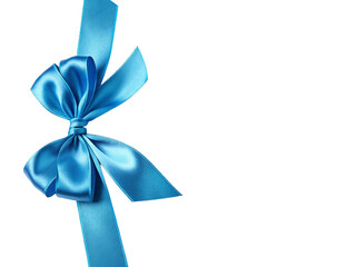 blue ribbon, satin ribbon, shiny ribbon, decorative bow, gift bow, present bow, celebration ribbon, luxury ribbon, elegant bow, glossy ribbon, isolated ribbon, black background, festive decoration,