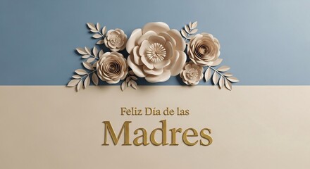 Luxury Botanical Illustration for Mother’s Day Celebration Spanish Edition