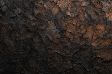 A Rough Surface with an Appearance Similar to Burnt Material