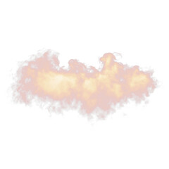 Soft pink and orange smoke overlay with ethereal wisps, creating a dreamy atmosphere for artistic projects and design applications with copy space