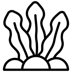 Obraz premium seaweed icon