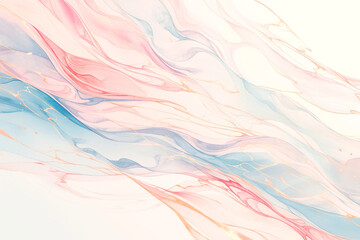 赤と青の流れる抽象的な背景イラスト