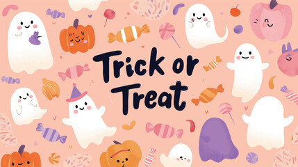 Adobe Illustrator Artwork, Trick or Treat