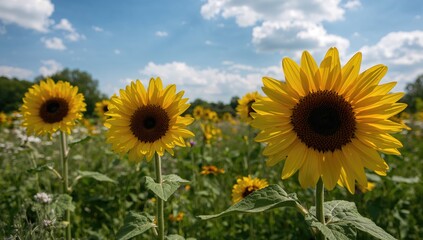 Radiant Yellow Blooms
