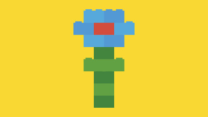 video game pixelated icon vector art illustration design image - vector illustration