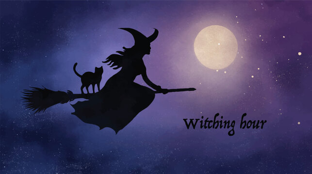 Adobe Illustrator Artwork, Witching hour - Powered by Adobe