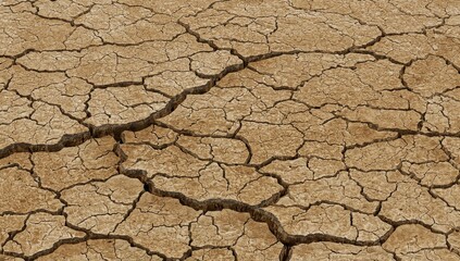 Seamless texture of fractured ground