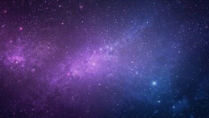 Obraz premium Starry galaxy gradient background