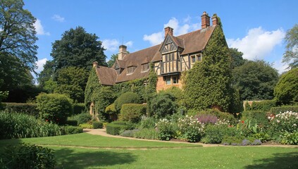 Section of Architecture in Classic English Gardens