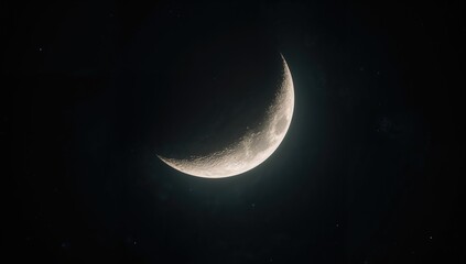 The Full Splendor of a Crescent Moon
