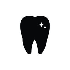 dental logo icon illustration flat