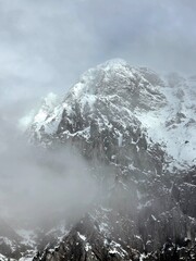storm over the mountains