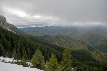 Fototapeta premium mountain landscape in the morning