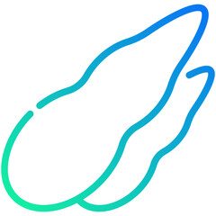 yam gradient line icon