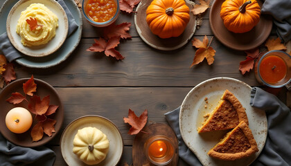 pumpkin pie cake dessert dinner 