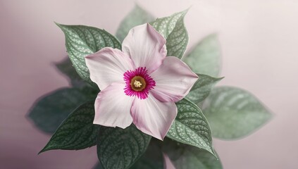 Unique floral petals with a pink pattern in the middle