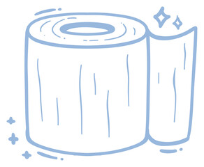Toilet Paper Roll Sticker