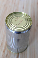 boîte de conserve alimentaire