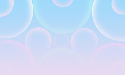 Blue sky pink color abstract texture ball shape background