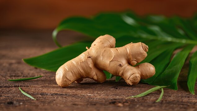 Fresh and wholesome Zingiber officinale root