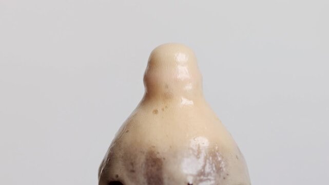 Soda Bottle Opening Causing Eruption With Fizz. Drink Which is Over Pressured and Make a Fountain.