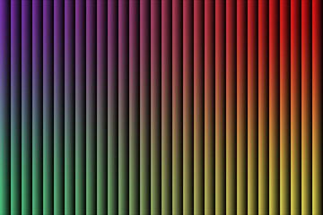 Abstract background with vertical lines in a rainbow gradient, creating a sense of depth and texture