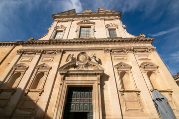 Obraz premium lecce, a city in Puglia famous for its Baroque monuments and historic center