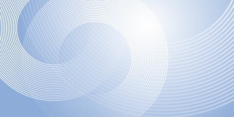 Naklejka premium Abstract blue modern background with circle elements. Digital technology concept. modern eps10