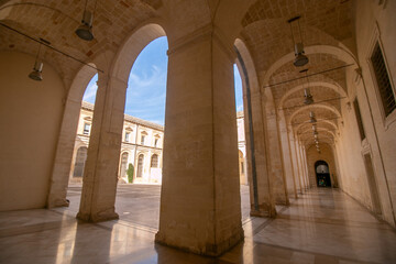 Fototapeta premium lecce, a city in Puglia famous for its Baroque monuments and historic center