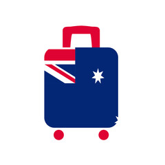 Australia Flag Travel Bag In Icon