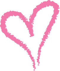 Hand Drawn Doodle Brush Heart
