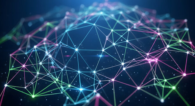 “Futuristic AI Brain with Glowing Neural Connections – Technology, Innovation, Metaverse Background