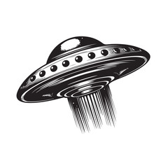  Retro Flying Saucer Design Collection