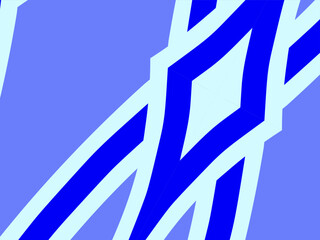 colourful simple anda modern batik line art 